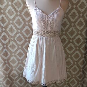 Abercrombie and Finch Lace Trim Spaghetti Strap Dress